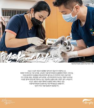[현장의 사람들] 서울어린이대공원 동물복지팀 박현지 수의사 사진