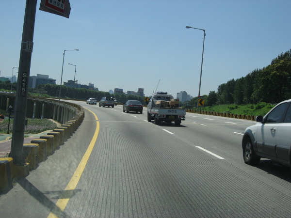동부간선도로(성수방향)송정교시점 사진