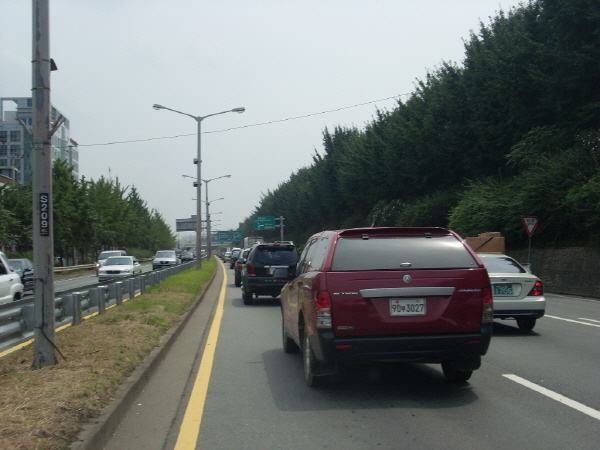 서부간선도로(시흥방향) 광명교 지난 255M 사진